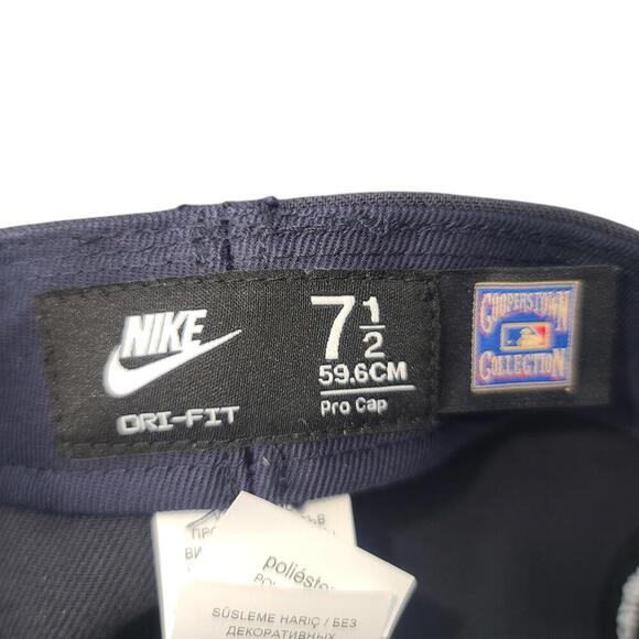 Nike Chicago White Sox Cap - Cooperstown Collection Fitted Hat - Size 7 1/2 - Picture 8 of 8